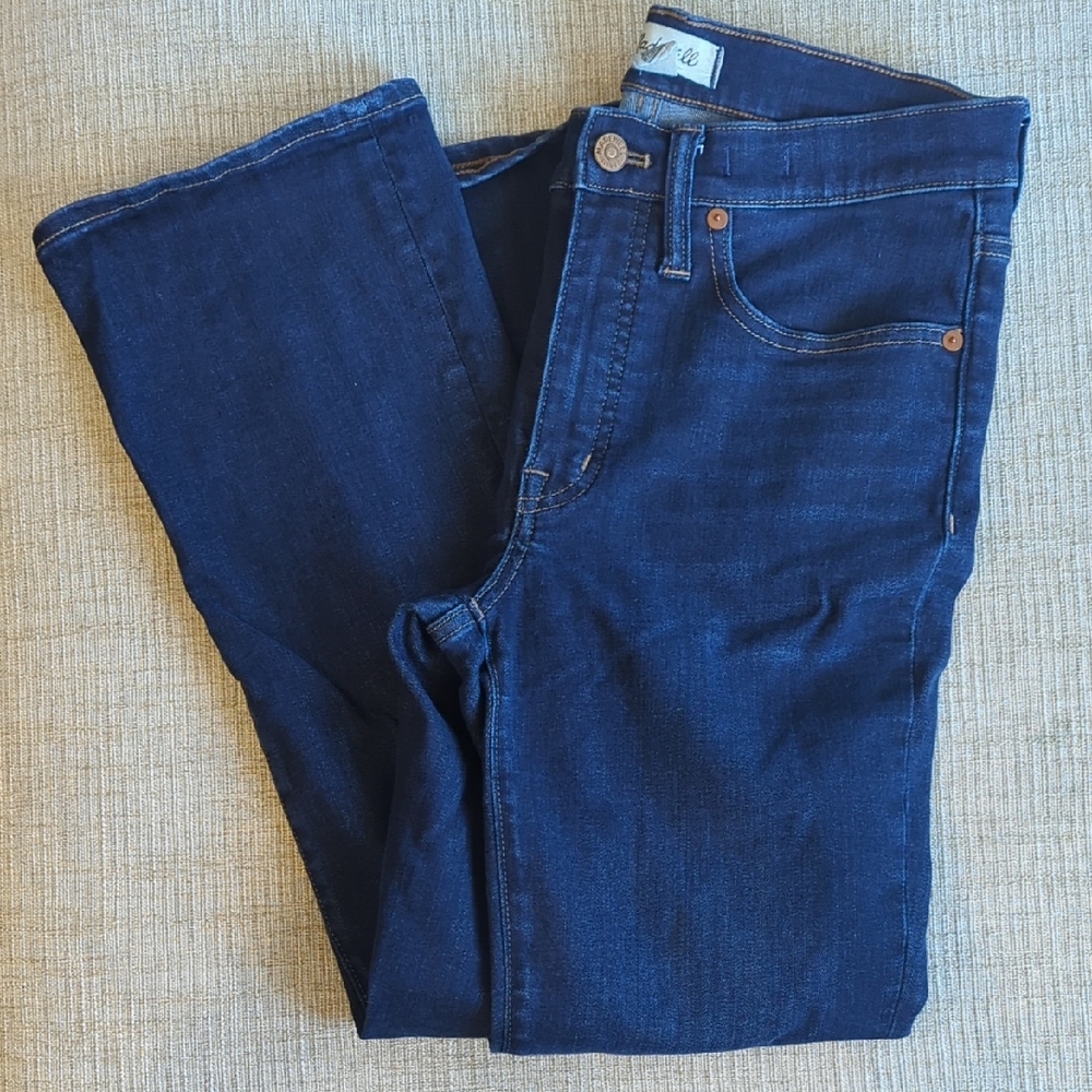 Madewell Dark Blue Ankle & Cropped Jeans